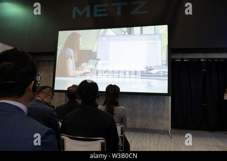 Metz Pressekonferenz auf der IFA 2018, 30. August 2018, Berlin, Deutschland Stockfoto