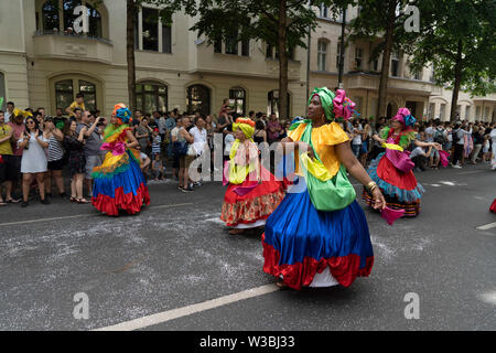 Karneval Der Cultlures, Parade, Berlin, Deutschland Stockfoto