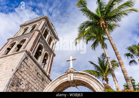 Jesuiten Missionars in Ensenada, Baja California Stockfoto