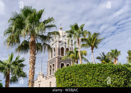 Jesuiten Missionars in Ensenada, Baja California Stockfoto