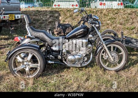 Fastrikes, dreirädrigen Motorrad an Autofest, Winchester Auto Scheune, Sutton Scotney, Hampshire, Großbritannien Stockfoto