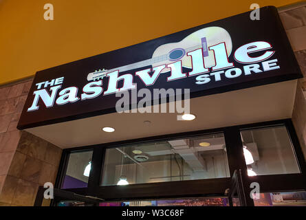 Die Nashville store - Nashville, USA - 16. Juni, 2019 Stockfoto