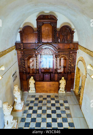 Cadiz, Spanien - 23. Juni 2019. Kapelle der Santa Catalina Kirche. Cadiz. Andalusien, Spanien. Stockfoto