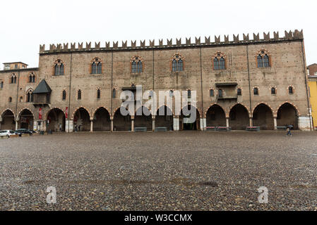 Der Palazzo Ducale, berühmten Residenz der Familie Gonzaga. Mantua, Italien Stockfoto
