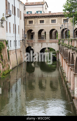 Das historische Stadtzentrum von Mantua. Italien Stockfoto
