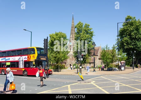 All Saints Church und Facility, Vicarage Road, Kings Heath, Birmingham, West Midlands, England, Vereinigtes Königreich Stockfoto