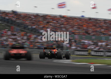 Silverstone, Großbritannien. 14. Juli, 2019. Sport Formel 1 Grand Prix von England 2019 In der Pic: Rasse, Pierre Gasly (FRA) Redbull Racing RB 15 Credit: LaPresse/Alamy leben Nachrichten Stockfoto