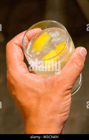 Caipirinha von Cabo Verde Ilha do Sal Hotel Belorizonte Stockfoto