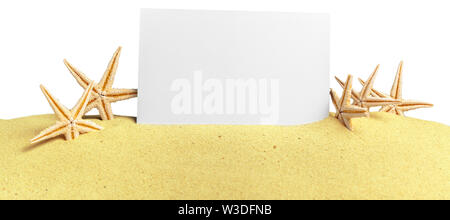 Sommer-card Stockfoto