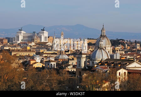 Rom - Skyline, Italien Stockfoto