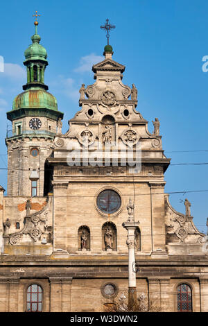 Bernhardiner Kirche, Lviv, Ukraine Stockfoto