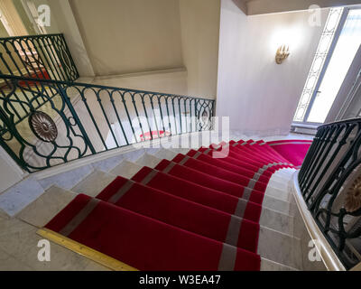 Sankt Petersburg, Russland - 27. Juni 2019. Interieur Hotel Astoria. Stockfoto