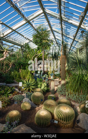 Prinzessin von Wales Conservatory, Kew Gardens, London, UK Stockfoto