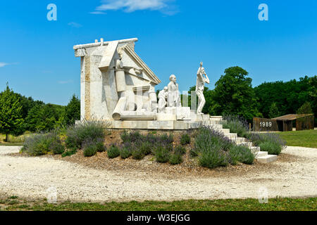 Der Durchbruch - Denkmal der Europäischen Freiheit von Miklos Melocco, Paneuropäische Picknick Memorial Park, Fertörakos, Ungarn Stockfoto