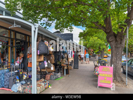 Geschäfte auf dem Mount Barker Road, Adelaide, Adelaide Hills, South Australia, Australien Stockfoto