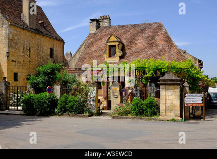 Domme, Dordogne, Frankreich Stockfoto