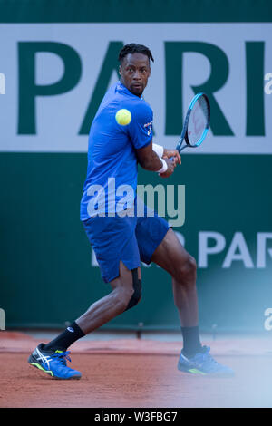 Gael Monfils von Frankreich während der 8.Tag der French Open am 28. Mai 2019 in Paris, Frankreich Stockfoto