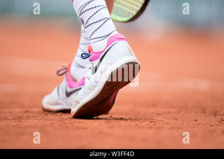 Alexander Bublik aus Kasachstan während 10 Tag der French Open am 30. Mai 2019 in Paris, Frankreich Stockfoto