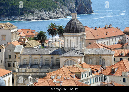 Dubrovnik Kathedrale Die Kathedrale Uznesenja Blažene Djevice Marije, Dubrovnik, Kroatien, Europa Stockfoto