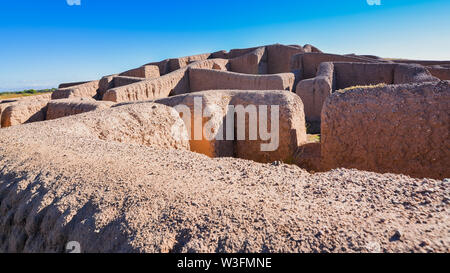 Casas Grandes (Paquime), eine prähistorische Ausgrabungsstätte in Chihuahua, Mexiko. Es ist ein UNESCO Weltkulturerbe. Stockfoto