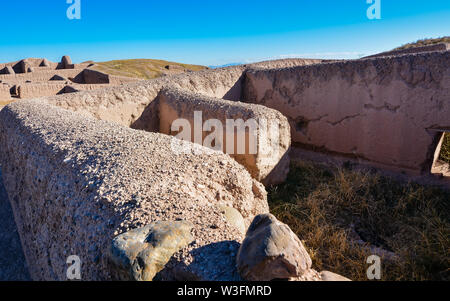 Casas Grandes (Paquime), eine prähistorische Ausgrabungsstätte in Chihuahua, Mexiko. Es ist ein UNESCO Weltkulturerbe. Stockfoto