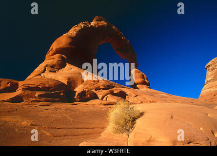 USA. Utah. Arches NP. Zarte Arch. Stockfoto