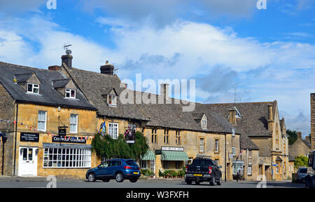 Stow-on-the-Wold, Gloucestershire, England, UK. Ein Dorf in den Cotswolds. Stockfoto