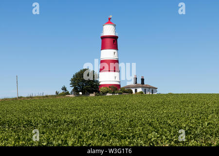 Happisburgh Leuchtturm, Norfolk Stockfoto