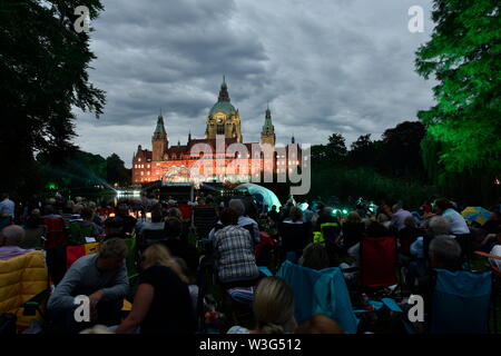 La Traviata Open Air in Hannover. Stockfoto