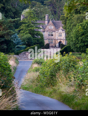 Oberen Schlachtung Herrenhaus, die Cotswolds, Gloucestershire, England Stockfoto