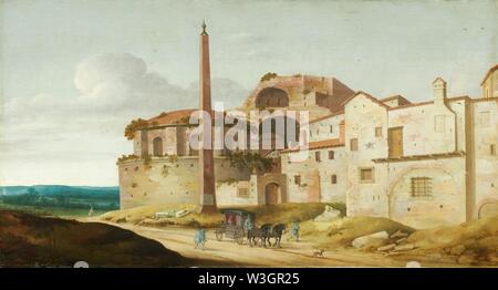 Kirche Santa Maria della Febbre, Rom-1629 - Pieter Jansz. Saenredam. Stockfoto