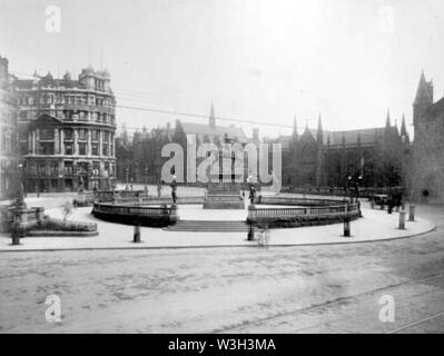 Marktplatz mit Mill Hill Kapelle. Stockfoto