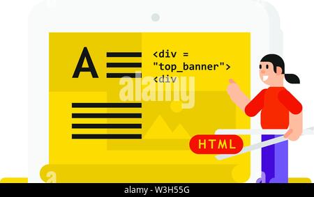 Symbol im Stil der Cartoon. Isoliertes Objekt auf weißem Hintergrund. Vector Illustration. Flache Vector Illustration. Zeichen Design. Stock Vektor