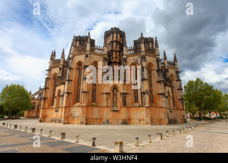 Capela Imperfeitas (das Kloster von Batalha) Stockfoto