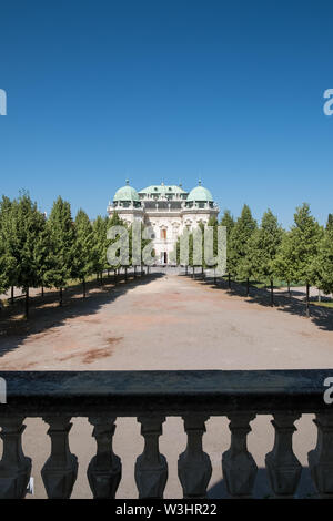 Schloss Belvedere, historischen Gebäudekomplex, Wien, Österreich Stockfoto