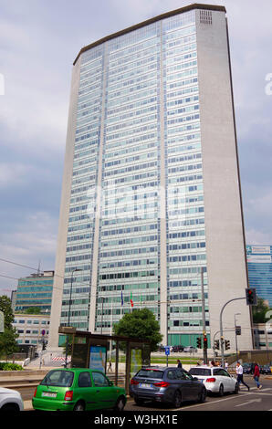 Der Pirelli Building, Mailand, alias "Pirellone", wörtlich "Pirelli", Architekten Gio Ponti, Statiker, Pier Luigi Nervi, 1955-9 Stockfoto