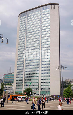 Der Pirelli Building, Mailand, alias "Pirellone", wörtlich "Pirelli", Architekten Gio Ponti, Statiker, Pier Luigi Nervi, 1955-9 Stockfoto
