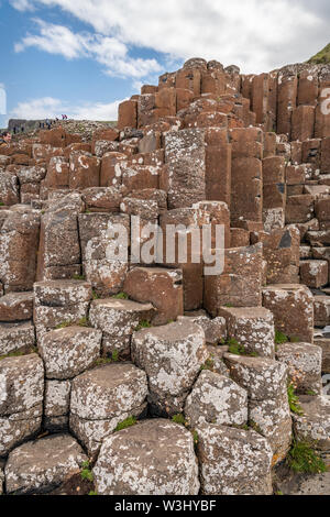 Giant's Causeway, County Antrim, Nordirland Stockfoto