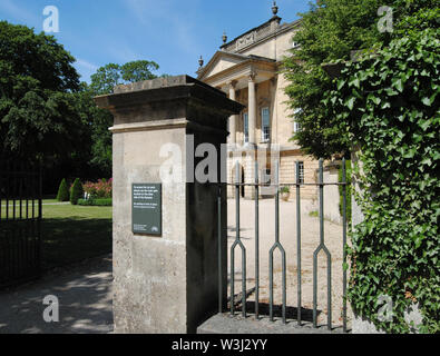 Die Holburne Museum, Bath, England. Schöne Architektur im Westen des Landes. Stockfoto