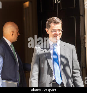 London, Großbritannien. 16. Juli 2019, James Brokenshire, MP PC, Gemeinschaften Sekretär, hinterlässt eine Kabinettssitzung am 10 Downing Street, London Credit Ian Davidson/Alamy leben Nachrichten Stockfoto