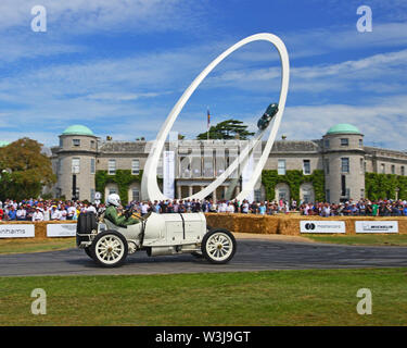 Ben Collings, Mercedes Grand Prix, 125 Jahre Mercedes im Motorsport, Goodwood Festival der Geschwindigkeit, 2019, Festival der Speed, Speed Kings, Motorsport ist Stockfoto