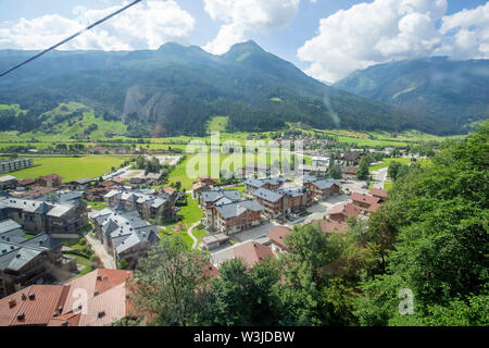 Bramberg am Wildkogel, Österreich. 16. Juli, 2019. BRAMBERG AM WILDKOGEL, 16-07-2019, Ajax in Österreich. Vor der Saison 2019-2020. Mountain detail. Credit: Pro Schüsse/Alamy leben Nachrichten Stockfoto