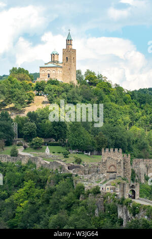 Burg Tsaravets, Veliko Tarnovo, Bulgarien Stockfoto