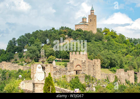 Burg Tsaravets, Veliko Tarnovo, Bulgarien Stockfoto