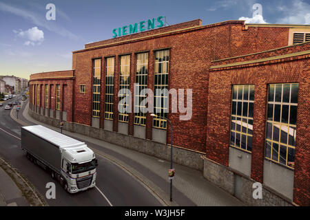 Siemens-Werk Deutschland Goerlitz Siemens-Werk Stockfoto