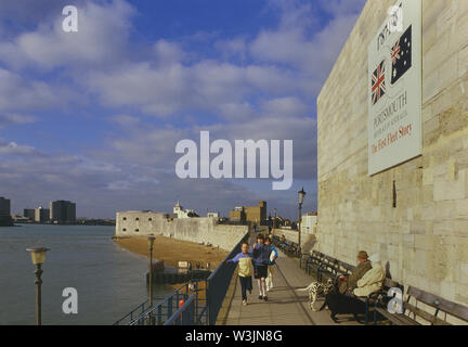 Portsmouth, Hampshire, England, UK. Ca. 1987 Stockfoto