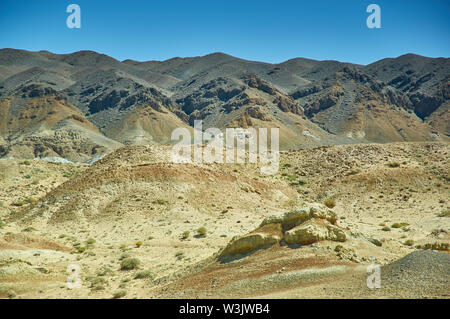 Plateau in der Nähe der See Khyargas Nuur, mongolischen Ustyurt Plateau Stockfoto