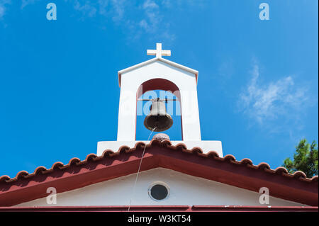 moderne Kirche in der Antike in der Nähe von Sami, Kefalonia, Ionische Inseln, Griechenland, Europa Stockfoto