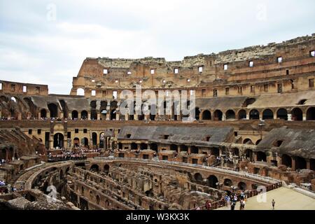 Kolosseum von Rom Stockfoto