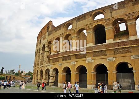Kolosseum von Rom Stockfoto